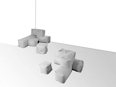 Modulare Sitzgruppe
